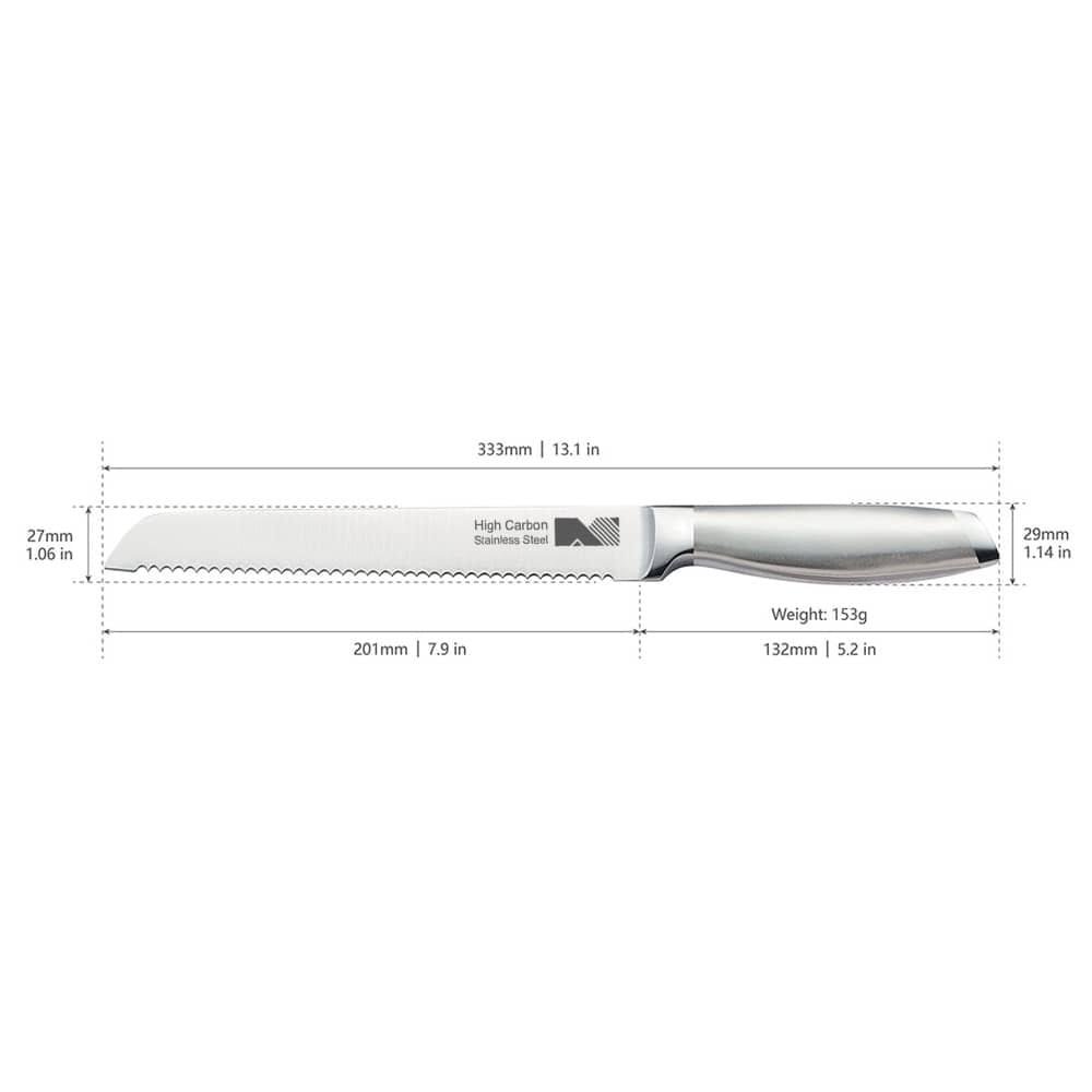 8-inch Bread Knife with Hollow Handle - Image 4