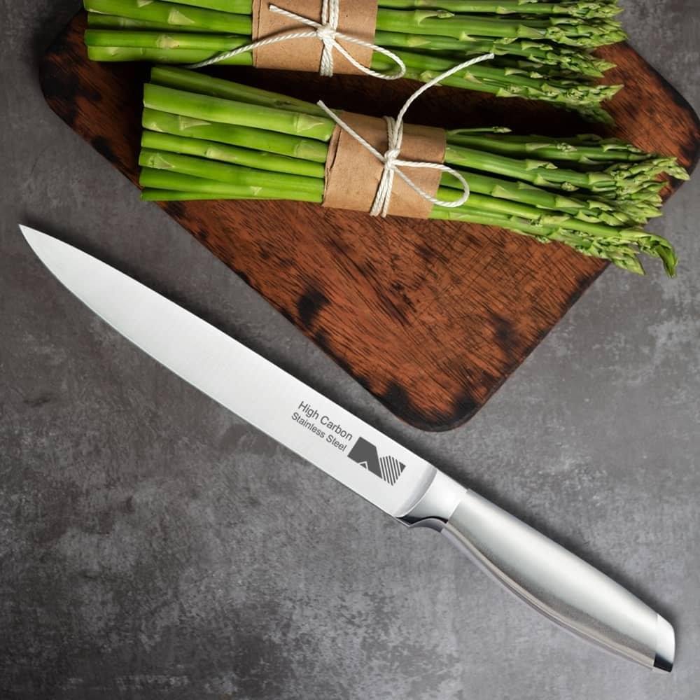 8-inch Slicing Knife with Hollow Handle - Image 2