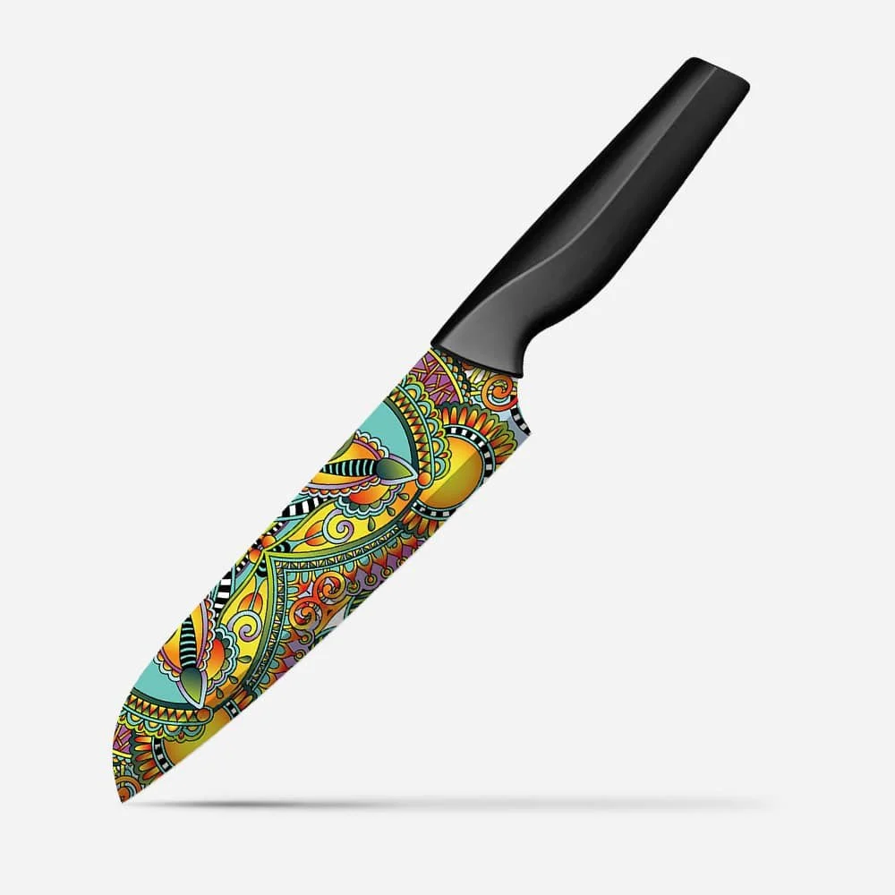 7-inch Printed Santoku Knife
