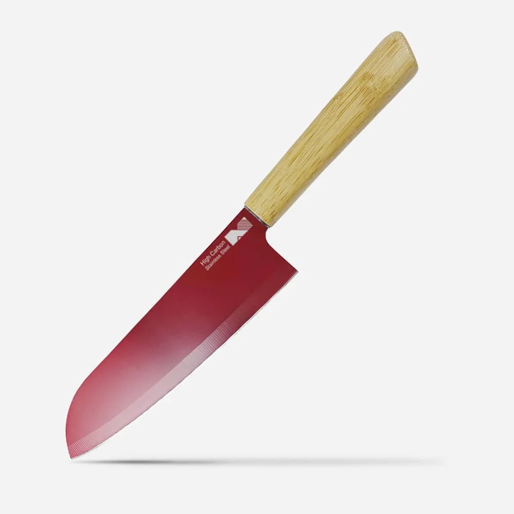 7-inch Colored Santoku Knife